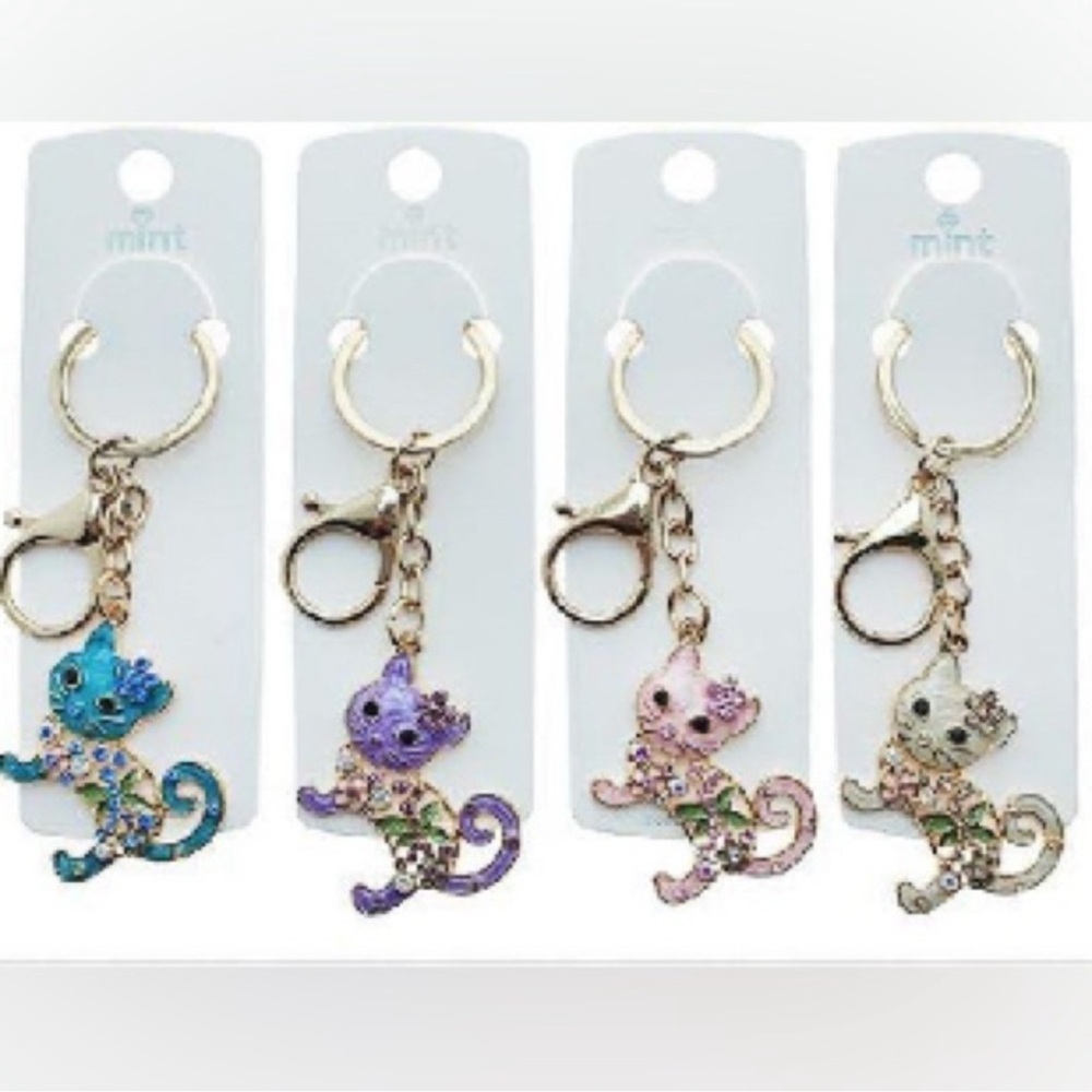 2 for $15 One Mint Bag Charm and/or Keychain Pick One Color